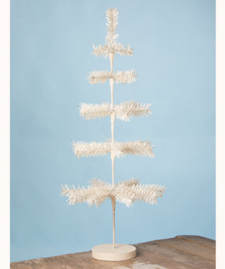 White Feather Christmas Tree