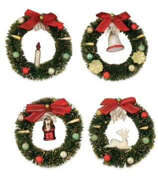 LG6787 - Vintage Wreath Set of 4 (4671578308674)