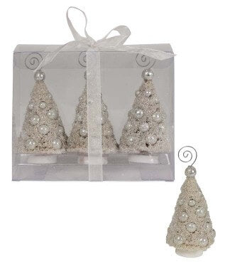 SN5832 - Mini Ivory Platinum Tree Place Card Holder (4671938953282)