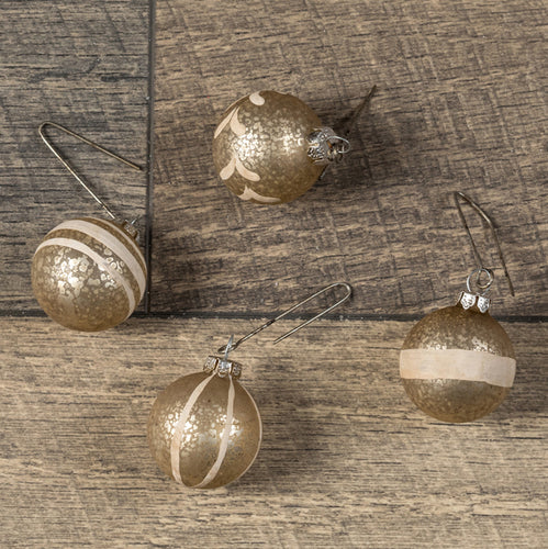 SW162742 - Set of 4 Vintage Champagne Ornaments (6866272387138)