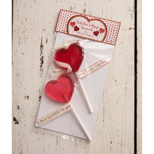 Load image into Gallery viewer, Valentine Lollipop Ornament Set of 2 - TF1222 (6695883833410)