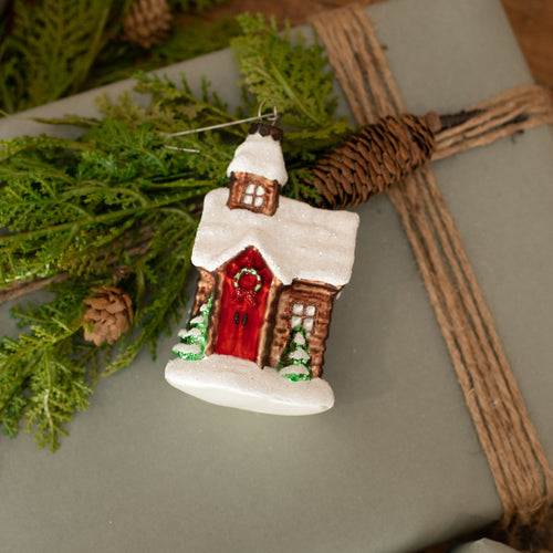 WS192253 - Log Cabin Ornament (6866263212098)