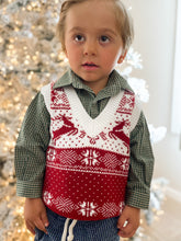 Load image into Gallery viewer, Childrens Fair Isle Vest (4785705582658)