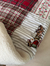 Load image into Gallery viewer, Heirloom Adult Quilted Patchwork Blanket - PRE ORDER (6796661391426)