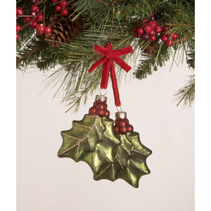 LC0684 - Holly Dangle Ornament (6714747322434)