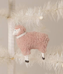 TD1123P - Pastel Pink Sheep Ornament (6706983895106)