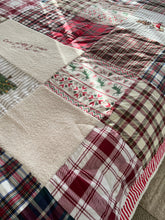 Load image into Gallery viewer, Heirloom Adult Quilted Patchwork Blanket - PRE ORDER (6796661391426)