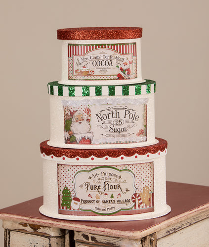 TL1361 - Sweet Tidings Christmas Boxes Set of 3 (6743961894978)