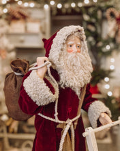 Load image into Gallery viewer, TD9023 - Victorian Santa with Sled of Toys (6715049443394)